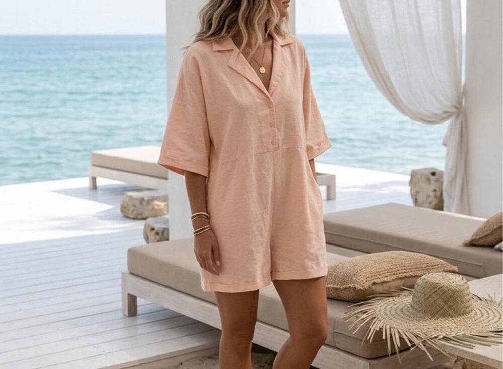 Princess Polly Sinclair Oversized Fit Romper Size 6